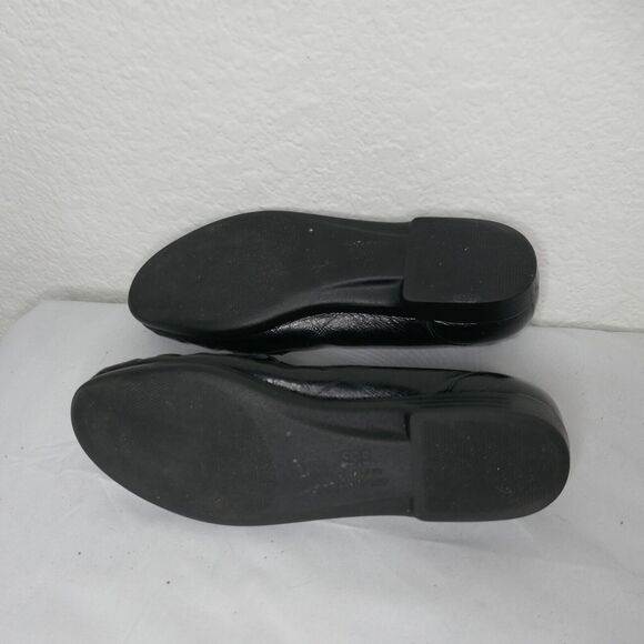 SAS Metro Horse Bit Loafers Slip-On Flat Black Patent Leather Tripad Size 9.5 M - Picture 3 of 11